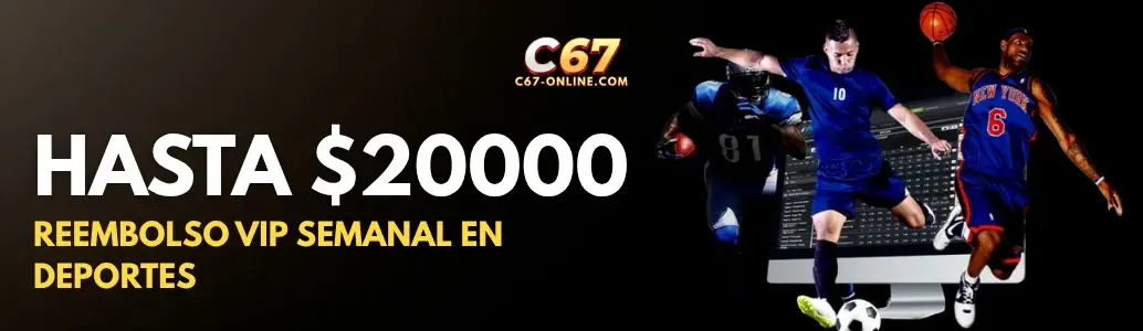 C67 Apuestas Deportivas banner